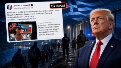 Trump supports... Plevris: 