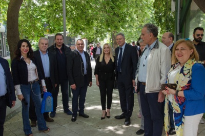 Τον δήμο Αμαρουσίου επισκέφθηκε ο Γιάννης Σγουρός