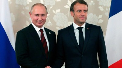 Έκκληση Putin και Macron για άμεση και πλήρη αναστολή των μαχών στο Nagorno Karabakh