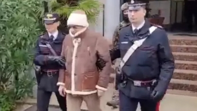 Μαφία: Η στιγμή της σύλληψης του αρχινονού της Ιταλίας Denaro - Καταζητούνταν επί 30 χρόνια