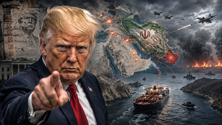«Οι 15…πόλεμοι του Trump» – Μετά το Ιράν απειλεί και το Ομάν για Hormuz – Η λίστα τρόμου των ΗΠΑ και η θεωρία… του τρελού
