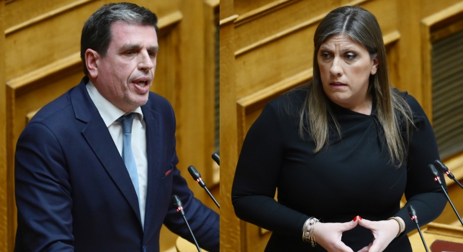 Πρωτοφανές επεισόδιο Κωνσταντοπούλου και Καιρίδη στη Βουλή: «Με ενοχλείτε» - «Άσε μας καλέ κουκλίτσα μου»