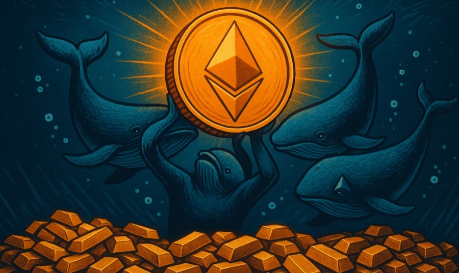 Μυστηριώδης... φάλαινα αγοράζει 1 δισ. δολ. σε Ethereum - Η κεφαλαιοποίηση υπερβαίνει τη Mastercard