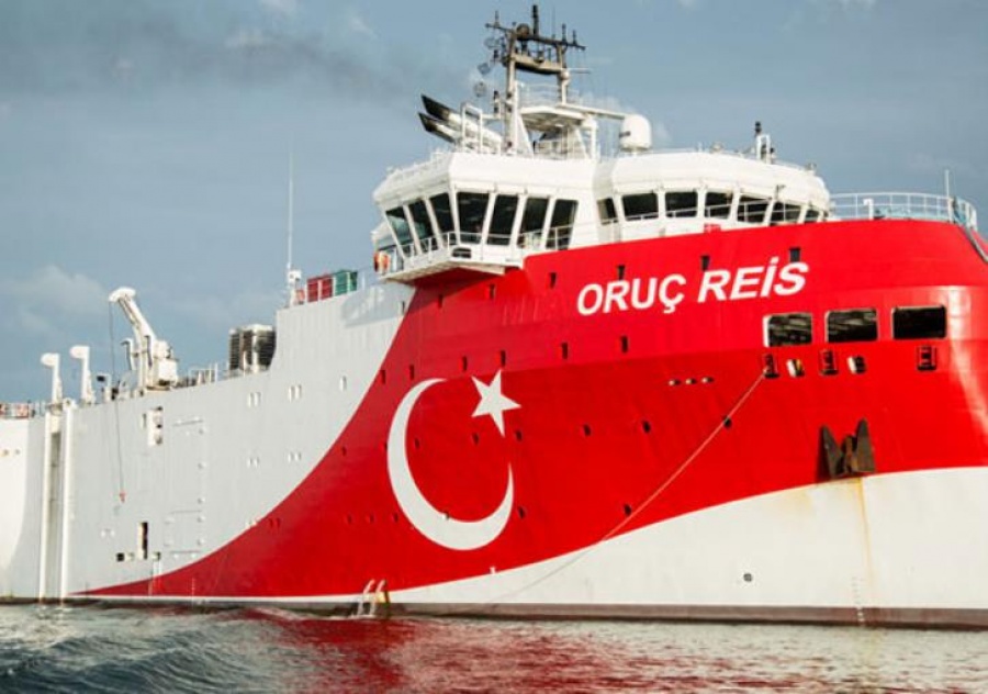 Στην Ανατολική Μεσόγειο υπό συνοδεία τουρκικής φρεγάτας το ερευνητικό πλοίο «Oruc Reis»