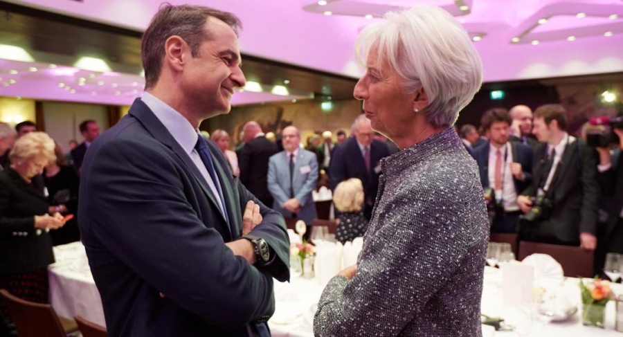 Συνάντηση Lagarde (ΕΚΤ) – Μητσοτάκη, στο επίκεντρο θα βρεθούν NPEs τραπεζών, λογιστική χρήση ANFAs, πλεονάσματα