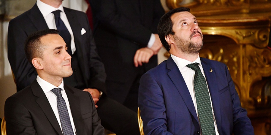 Δημοσκόπηση: Πρώτο κόμμα παραμένει η Λέγκα στην Ιταλία, με 31%-27% έναντι των Πέντε Αστεριών