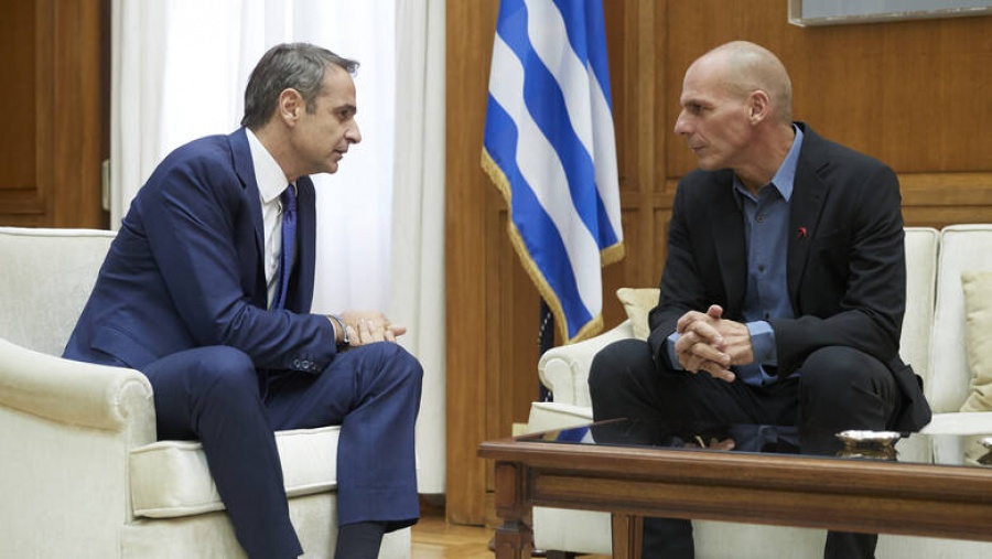 Βαρουφάκης: Η συνάντηση Μητσοτάκη - Trump ήταν λάθος - Αμήχανος ο πρωθυπουργός