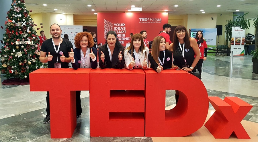 Η Interamerican κοντά στους εθελοντές του TEDxPatras 2019