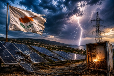 Black out στην Κύπρο: Τυφλώθηκε όλο το νησί... Μύθος η πράσινη ανάπτυξη - Έχασαν τα... φωτοβολταϊκά, έμειναν χωρίς ρεύμα