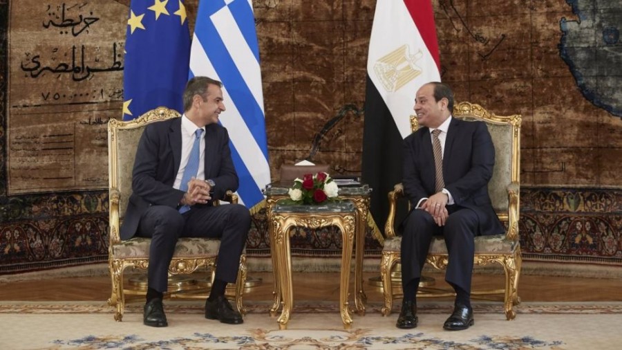Tηλεφωνική συνομιλία Μητσοτάκη - El-Sisi: Τι είπαν οι δύο ηγέτες