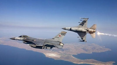 Πτήσεις τούρκικων F 16 πάνω από τις νήσους Ρω και Μεγίστη