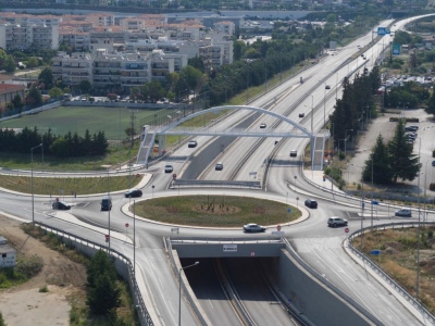 Θεσσαλονίκη: Κανονικά διεξάγεται η κυκλοφορία φορτηγών και λεωφορείων στην Περιφερειακή