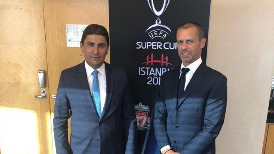 Συνάντηση Αυγενάκη με τον  πρόεδρο της UEFA - Στην ατζέντα τα προβλήματα στο ελληνικό ποδόσφαιρο