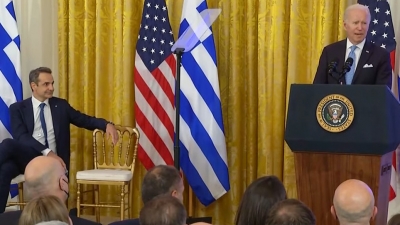 Biden: Πιο σημαντικές από ποτέ οι σχέσεις Ελλάδας - ΗΠΑ, ο Putin θα λογοδοτήσει - Mητσοτάκης: Θα αγοράσουμε ένα σμήνος F-35