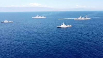 Σε στενό κλοιό το Oruc Reis - Περικυκλωμένο από τον ελληνικό στόλο γύρω από το Καστελόριζο