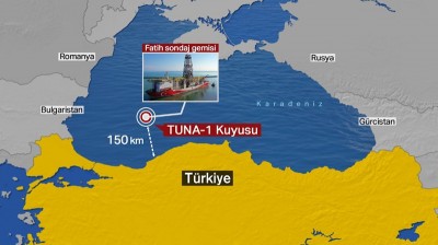 Η Τουρκία αναθεωρεί τις εκτιμήσεις για το κοίτασμα φυσικού αερίου στη Μαύρη Θάλασσα