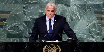 «Κεραυνός» Lapid (Ισραήλ): Μοναδική λύση μια συμφωνία με τους Παλαιστίνιους, βασισμένη σε δύο κράτη για δύο λαούς