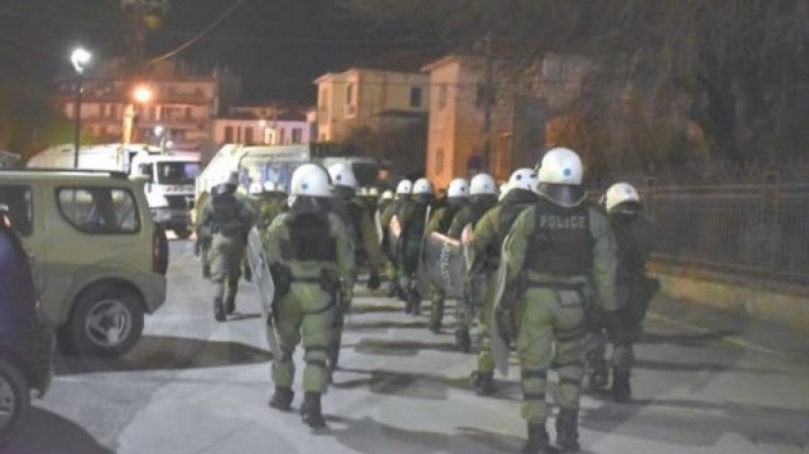 Εισβολή σε ξενοδοχείο όπου έμεναν αστυνομικοί των ΜΑΤ στη Γέρα της Λέσβου