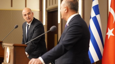 Ο έντονος διάλογος Δένδια - Cavusoglu