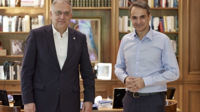 Υποψήφιος με την ΝΔ στον Νότιο Τομέα, ο Τάκης Θεοδωρικάκος - Συνάντηση με Μητσοτάκη