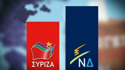 Δημοσκόπηση Data Consultants: Στις 5,3 μονάδες η διαφορά ΝΔ (26,9%) με ΣΥΡΙΖΑ (21,6%)