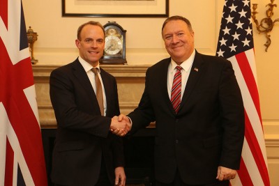 Raab (Βρετανία): Η Βρετανία, οι ΗΠΑ και οι σύμμαχοί μας πρέπει να υπερασπιστούμε τις αξίες μας