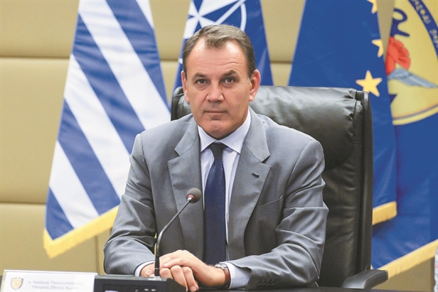 Παναγιωτόπουλος: Ισχυρό αποτρεπτικό στίγμα από τις Ένοπλες Δυνάμεις απέναντι σε κάθε παραβατική συμπεριφορά