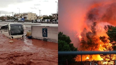 Πάνω από 1,25 δισεκ. ευρώ οι ζημιές από πλημμύρες, στα 49 εκατ. από φωτιές για τις ασφαλιστικές