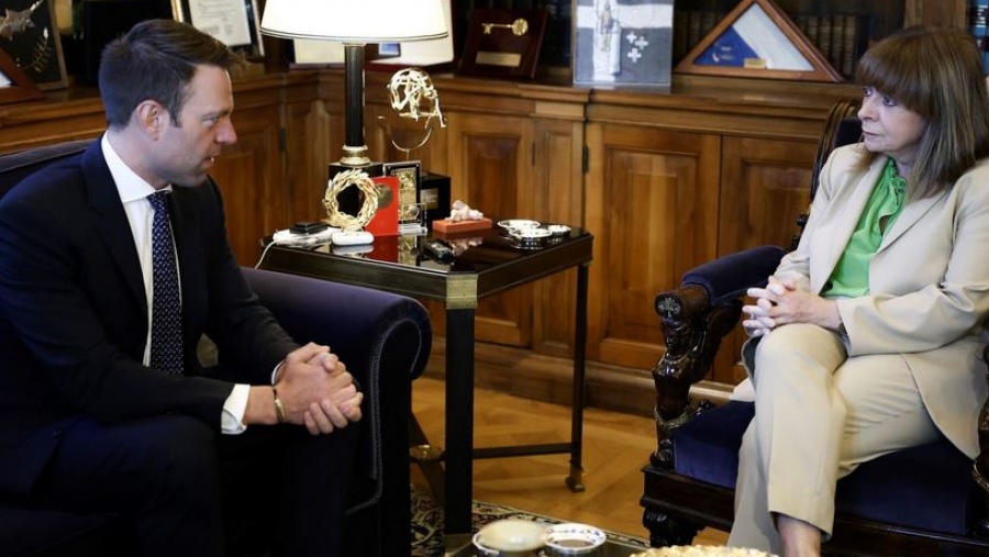 Στην Σακελλαροπούλου ο Κασσελάκης: Υπέρ της συναίνεσης στον βαθμό που υπάρχει επένδυση στην πρόληψη με αποδοτικό τρόπο