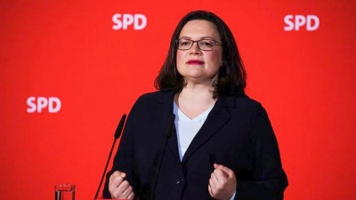 Γερμανία: Παραίτηση της προέδρου του SPD – Επισήμως αύριο, 3/6, η αποχώρηση
