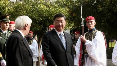 Η συνάντηση του Προκόπη Παυλόπουλου με τον Xi Jinping