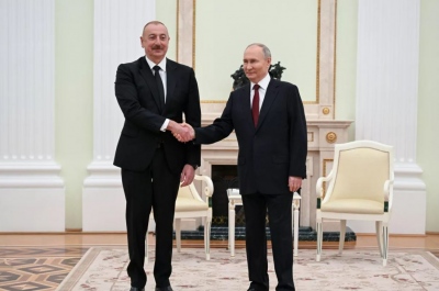 Συνάντηση Putin – Aliyev στο Mόσχα – Στην ατζέντα νέα αρχιτεκτονική ασφαλείας