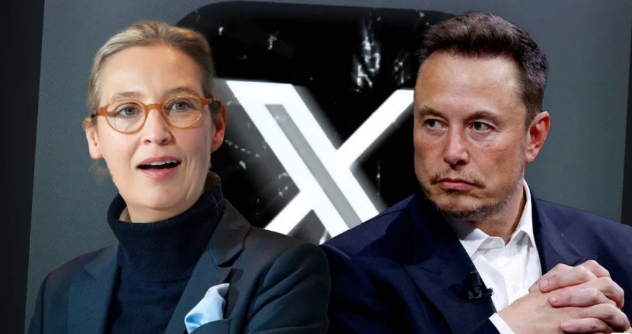 Musk: Μόνο το AfD μπορεί να σώσει τη Γερμανία – Weidel: Ο ιός της woke ατζέντας μάς έχει μολύνει σοβαρά, o Hitler ήταν κομμουνιστής