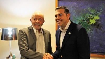 Συνάντηση Τσίπρα με Lula:  Δεν αγωνιζόμαστε μόνο για να υπερασπιστούμε την κοινωνία, αλλά και τη Δημοκρατία