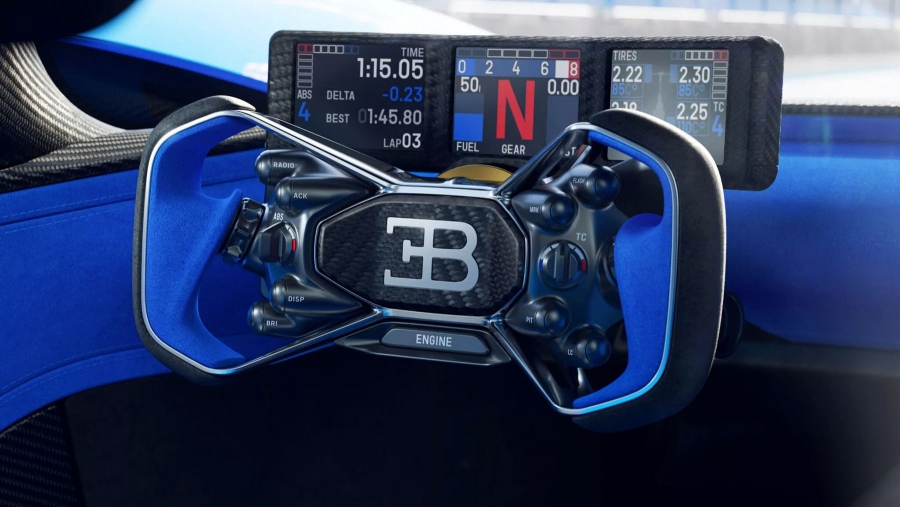 Ο κόσμος πίσω από το τιμόνι της Bugatti Bolide των 3,78 εκ. ευρώ