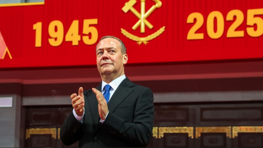 Medvedev από Βόρεια Κορέα: «Ευχαριστώ τον σύντροφο Kim Jong Un για την πολύτιμη βοήθεια στις μάχες του Kursk»