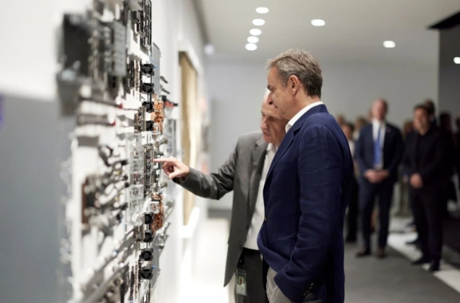 Στα κεντρικά γραφεία της Nvidia και της Sequoia Capital ο Μητσοτάκης