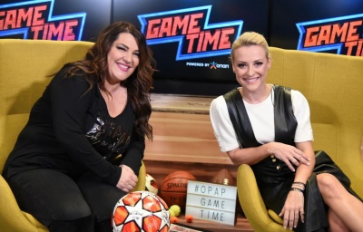 Η Κατερίνα Ζαρίφη παίζει μεγάλη μπάλα στο Game Time του ΟΠΑΠ