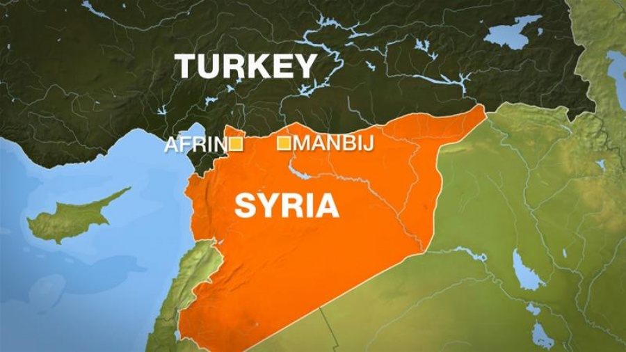 Δεν πρέπει να επιτραπεί στο συριακό καθεστώς να εισέλθει στη Μάνμπιτζ, υποστηρίζει η Άγκυρα