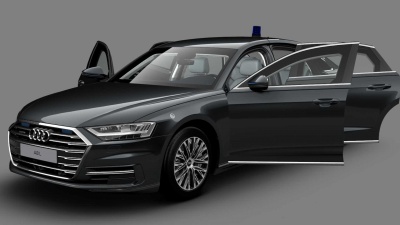 To Audi A8 L είναι μακρύ και θωρακισμένο