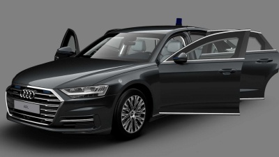 To Audi A8 L είναι μακρύ και θωρακισμένο