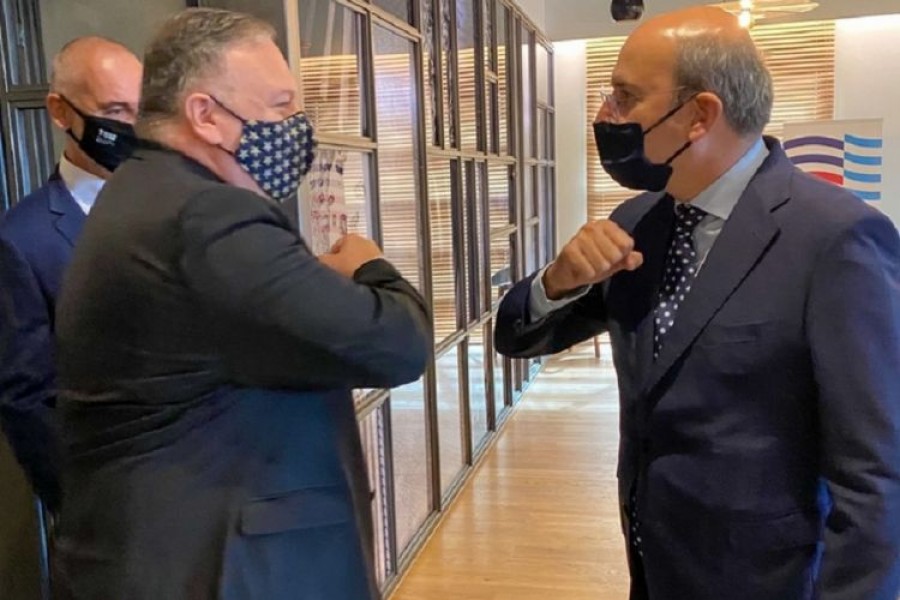 Χατζηδάκης σε σύσκεψη με Pompeo: Τα μεγάλα ενεργειακά έργα αναβαθμίζουν τη θέση της Ελλάδας στα Βαλκάνια