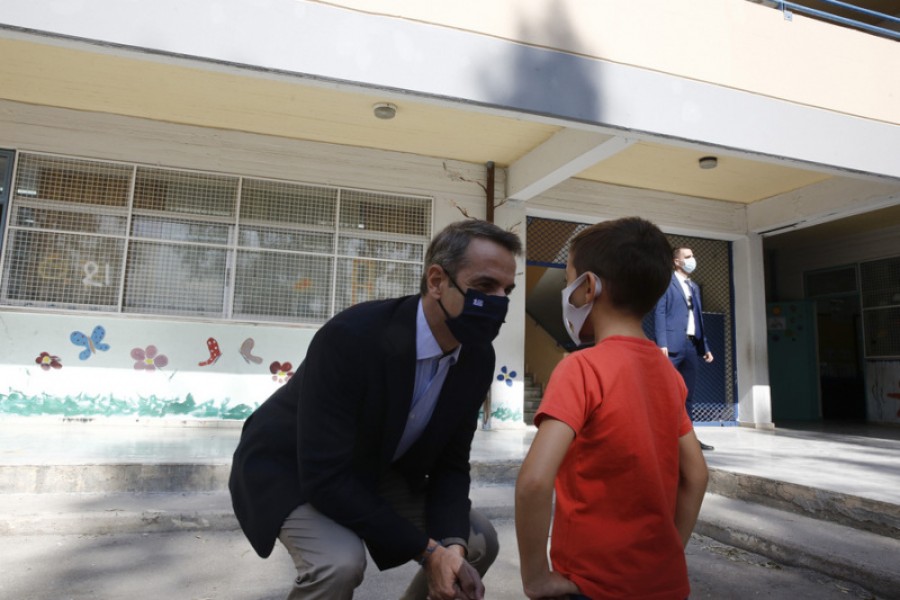 Μητσοτάκης για έναρξη σχολικής χρονιάς: Φέτος θα μάθουμε το πώς να είμαστε όλοι υπεύθυνοι πολίτες