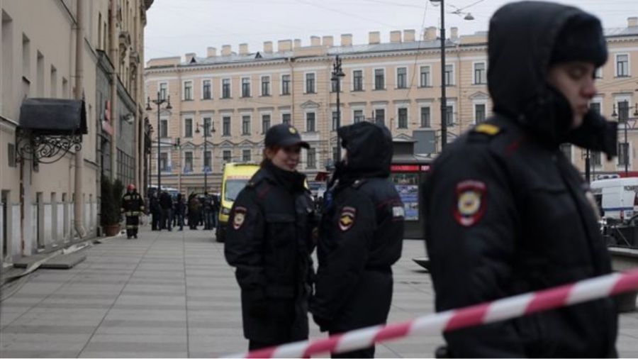 Ρωσία: Συνελήφθησαν δύο ύποπτοι που σχεδίαζαν επιθέσεις στην Αγία Πετρούπολη
