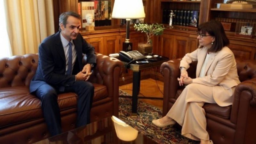 Με την Πρόεδρο της Δημοκρατίας θα συναντηθεί αύριο 22/10 ο Κυριάκος Μητσοτάκης