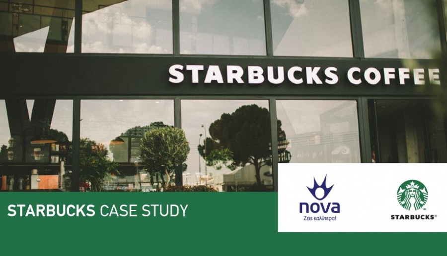 Περισσότερα από 10 χρόνια μετρά η συνεργασία Νova και Starbucks