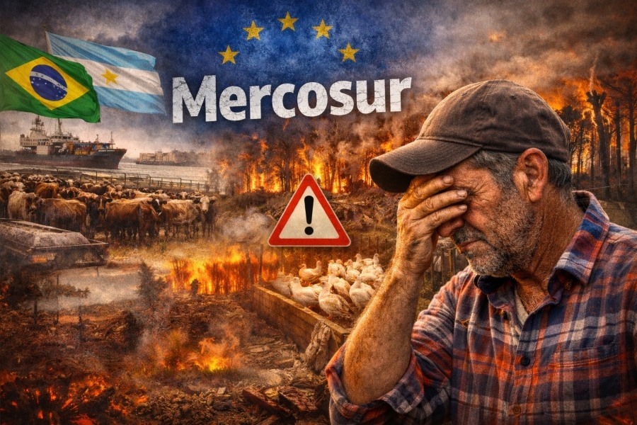 Βρώμικο παιχνίδι Von der Leyen πίσω από Mercosur - Ξεπουλάει Έλληνες και Ευρωπαίους αγρότες για να σώσει την γερμανική βιομηχανία