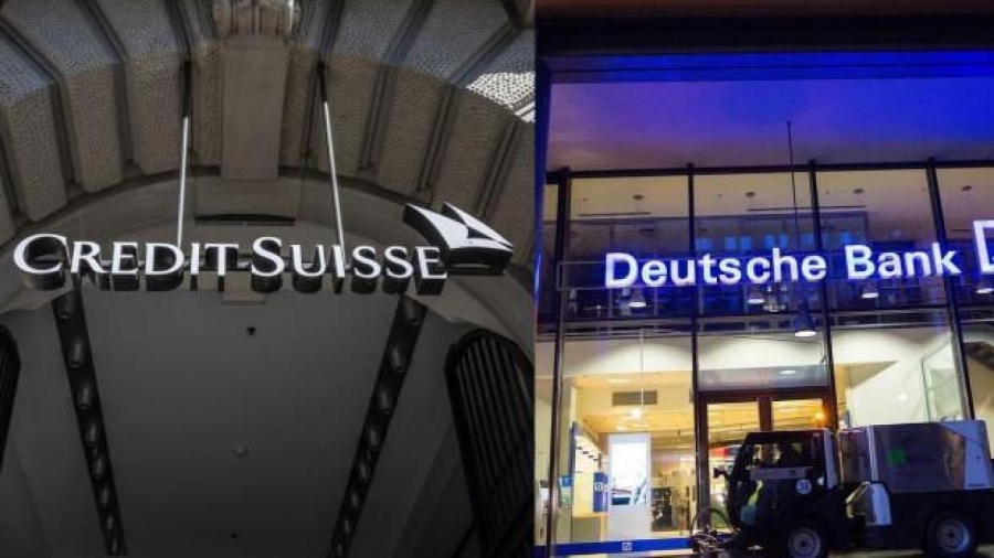 Credit Suisse ή Deutsche Bank θα είναι η ευρωπαϊκή «Lehman»; - Με P/BV 0,23 - 0,30 σε όρους tangible book… και CDS χρεοκοπίας