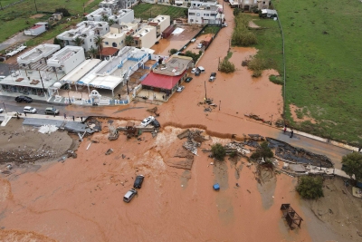 Επιταγή 5 εκατομμυρίων στην Κρήτη από τις ασφαλιστικές - Μεγάλες αποζημιώσεις για τις πλημμύρες (15/10)