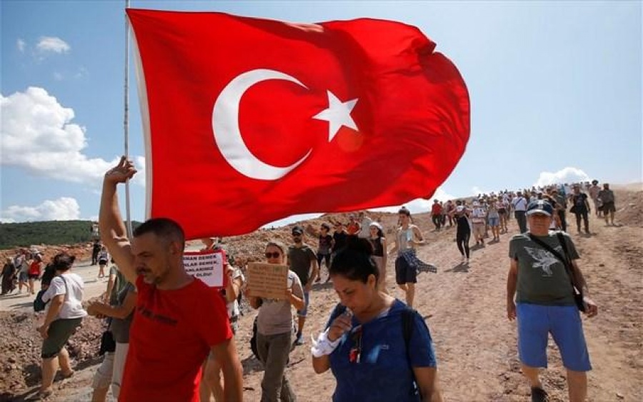 Οργή για τις εξορύξεις χρυσού στην Τουρκία
